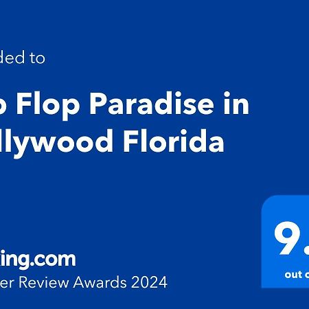 Flip Flop Paradise In Hollywood Florida Kültér fotó